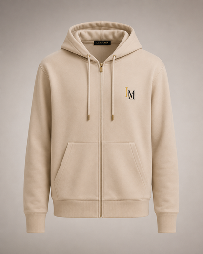 Luximara Signature Zipped Hoodie